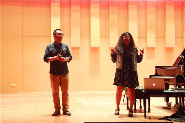 加拿大钢琴家Megumi Masaki应邀来公司进行学术交流活动